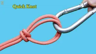 The FASTEST way to tie a knot @9DIYCrafts