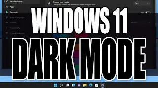 Dark Mode How To Enable In Windows 11