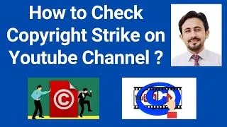 How to check Copyright Strikes on Your Youtube channel in Mobile and PC in Urdu / Hindi