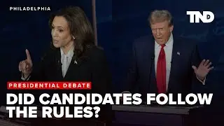 Did Kamala Harris and Donald Trump follow the presidential debate rules? 2024 Debate analysis