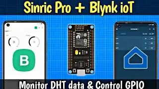 ESP8266 NodeMCU with Blynk and Sinric Pro for Home Automation