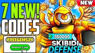 ⚠️Update!!⚠️SKIBIDI TOWER DEFENSE ROBLOX CODES 2024 - SKIBIDI TOWER CODES [ROBLOX]