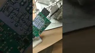 Зелёнка лечит раны. repair pcb uv green mask