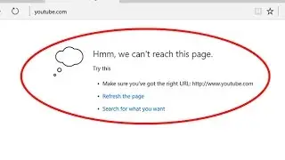 How to fix Hmm,we cant reach this page.Try this on microsoft edge in windows 10