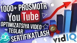 PRASMOTR KO'PAYTIRISH // VIDIQ O'RNATISH // VIDIQ HAQIDA // OBUNACHI YIG'LISH