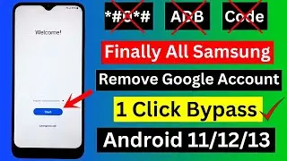 WITHOUT PC:- All Samsung Android 12/13 Frp Bypass New Security 2024 - Unlock Google Account