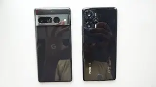 Сравниваю качество фото Poco F5 и Pixel 7 pro на компьютере