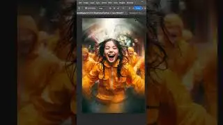 How to Create Spinning Blur Photo Effect in Photoshop #shorts #photoshop
