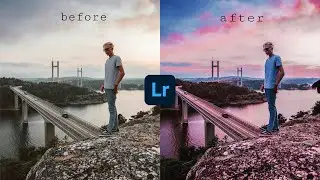 Gradient fade preset | Lightroom Mobile Preset | Lightroom Preset
