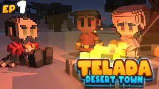 Stonehearth ACE Mod - Starting a New Town in the Desert - Telada Ep 1