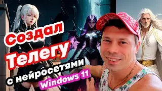 Как установить телеграм бот с нейросетями Chat GPT на Windows 11. 
