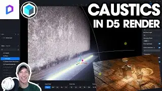 CAUSTICS for D5 Render ARE HERE! (Detailed Tutorial)