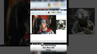 80s Dark Fantasy Star Wars film MS Paint (I.N) 1