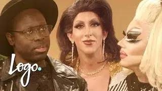 Trixie Mattel Crashes Bob The Drag Queen's Interview 🤣 The Marti Report (Bonus Clip) | Logo TV