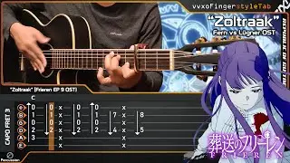 Zoltraak - Frieren: Beyond Journey's End 葬送のフリーレン - Acoustic (Fingerstyle Guitar Cover) TABS