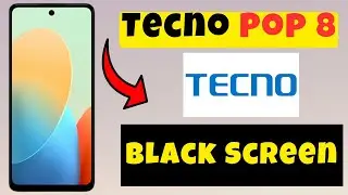 Black Screen Tecno Pop 8 || How to solve black screen problem || Black Screen issue