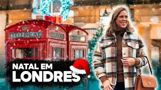 Viemos passar o Natal em Londres 🇬🇧 !