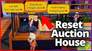 How to Reset Auction House Pokemon Scarlet and Violet