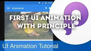 First UI Animation with Principle • UI/UX Animations with Principle & Sketch (Tutorial)