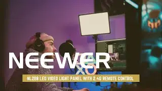 Introducing the Neewer NL288 LED Video Light Panel with 2.4G Remote Control