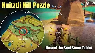 Huitztli Hill Puzzle | Obsidian Totem Pole Location in Huitztli Hill | Natlan | Genshin Impact 5.0