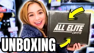 UNBOXING My AEW REVOLUTION 2024 All Elite Crate! | Denise Salcedo