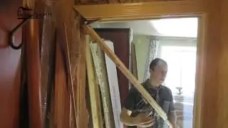 Демонтаж старой двери Часть 2