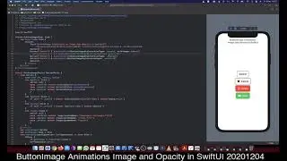 ButtonImage Animations Image and Opacity in SwiftUI 20201204