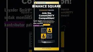 Binance Square: Platform Baru Bagi Kripto Enthusiast #BinanceSquare #Binance #CryptoPlatform