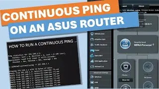 How to Continuous Ping From an ASUS Router