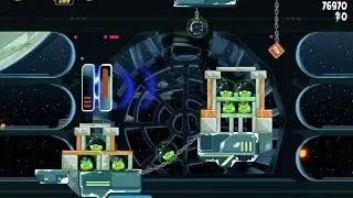 Angry Birds Star Wars 6-16 Death Star 2 Walkthrough 3 Stars