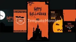 Halloween Instagram Stories After Effects Template