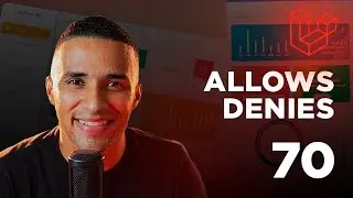 Curso de Laravel - #70 Restrigindo acesso com Allows e Denies, Can e Cannot