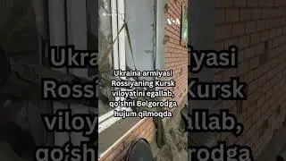 Ukraina Belgorodga hujum qilmoqda