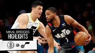 Mikal Bridges racks up with 33 points and 4 assists vs. Jazz | 1.29.24