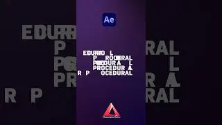 Procedural Random Text Animation in After Effects | Tutorial