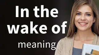 Understanding "In the Wake of": A Guide for English Learners