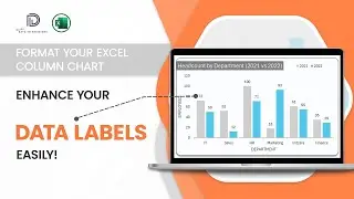 Excel Quick Tutorial: Data Labels in Column Chart