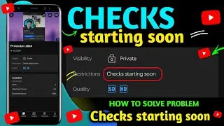 Checks starting soon youtube / youtube video checks starting soon / yt of fb
