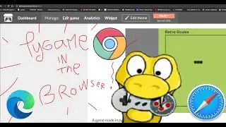 Great news: How to run a videogame made in Python into the Browser!