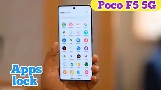 Apps Lock Setting In Poco F5 5G,,In Poco F5 5G  Poco F5 5G  Mein App Lock Kaise Set Karen