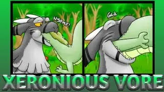 XERONIOUS EATS A DRAGON (VORE COMIC)