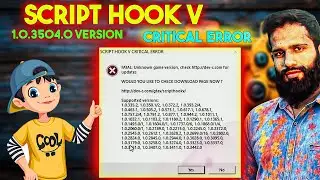 How to FIX Script Hook V Critical Error In 2 MINUTES | 2025 (rockstar, epic, steam)