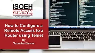 How to Configure a Remote Access to a Router using Telnet