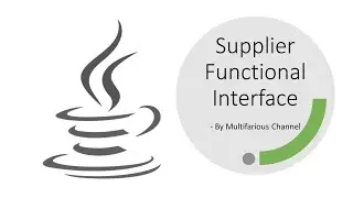 Supplier Interface | Part 1 | Predefined Functional Interface | Supplier Syntax & Usage