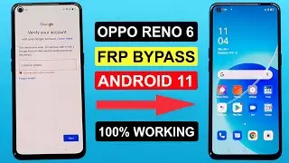 Oppo Reno 6 Frp Bypass Android 11 | Oppo Reno 6 (CPH2235) Google Account Remove Without Pc 100% Free