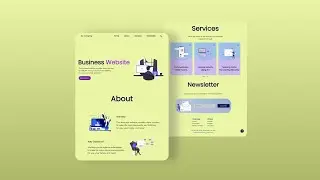 💼 Full Responsive Business Website Template Using HTML, CSS & Javascript | Company Website Template