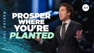 Prosper Where Youre Planted | Joel Osteen