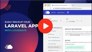 Laravel Backups with Cloudways