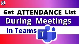 How to Download Attendance During Teams Meeting Get attendance in MS Teams Meetings  Microsoft Teams